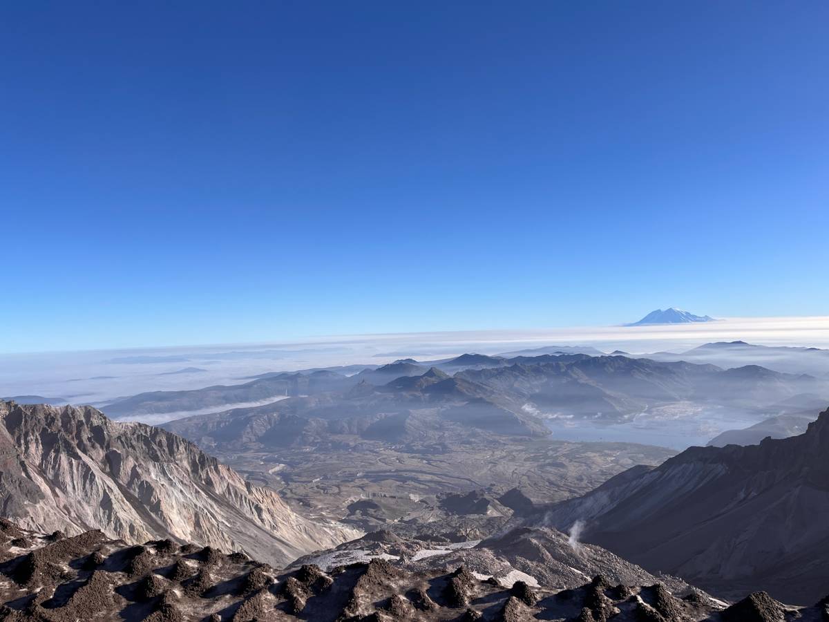 Mt. St. Helens summit